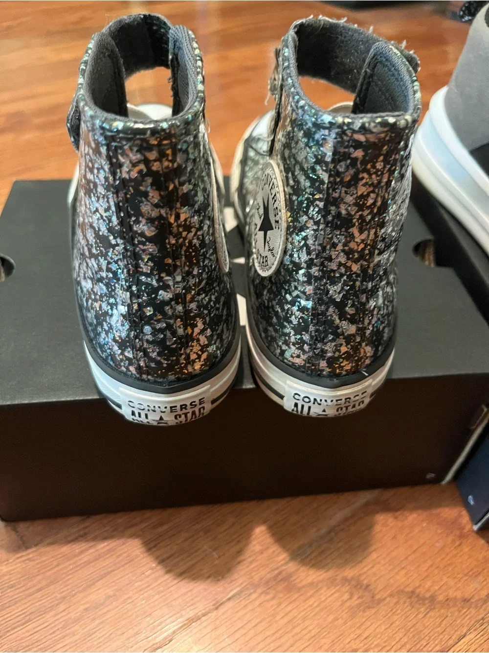 Lot Of 2 Converse Chuck Taylor High Top Shoes Size 13.